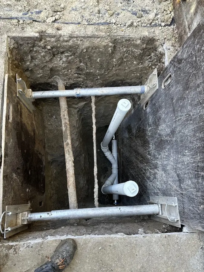 Experienced plumber completing Gas Line Repair work in Plymouth